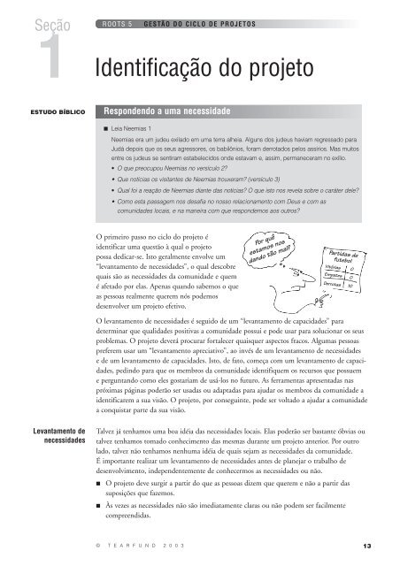 ROOTS 5 - Gestão do ciclo de projetos