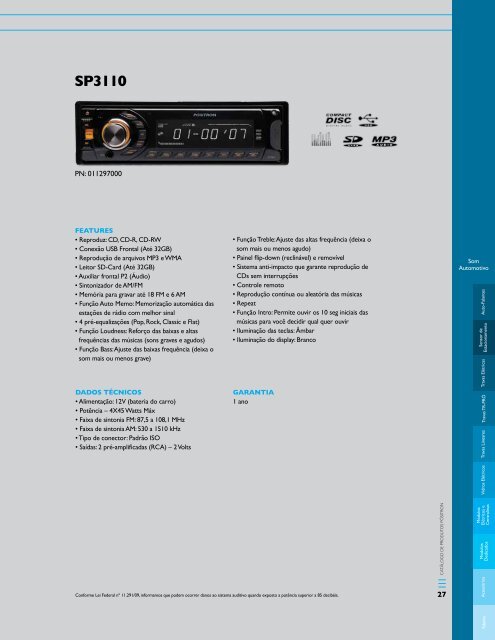 versão para visu alização eletrônic a - PST - PST Electronics