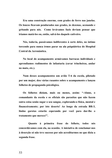 MEMÓRIAS DE UM EX-CADETE DA AERONÁUTICA - ReservAer