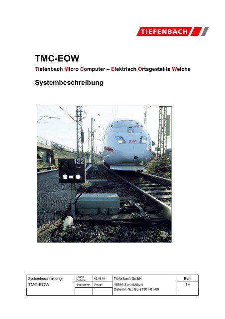 Systembeschreibung TMC-EOW.1