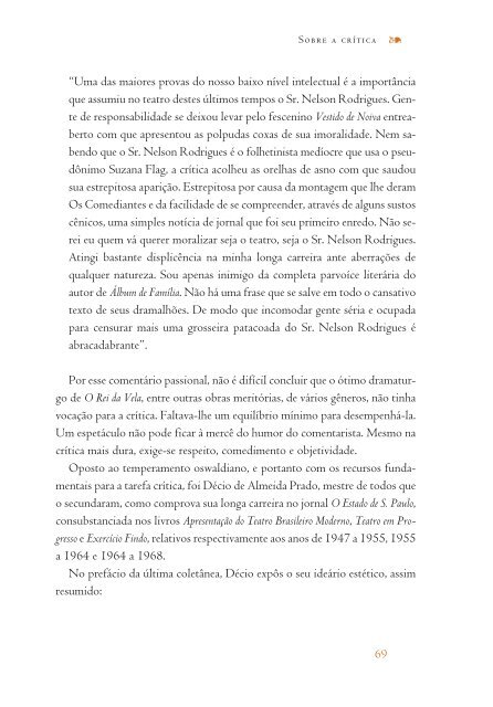 Prosa - Academia Brasileira de Letras