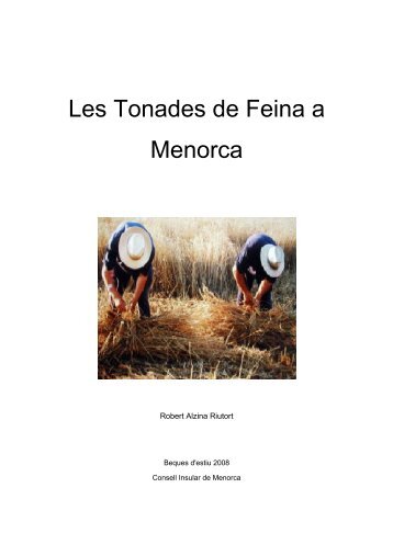 Les Tonades de Feina a Menorca - Cultura Popular de Menorca