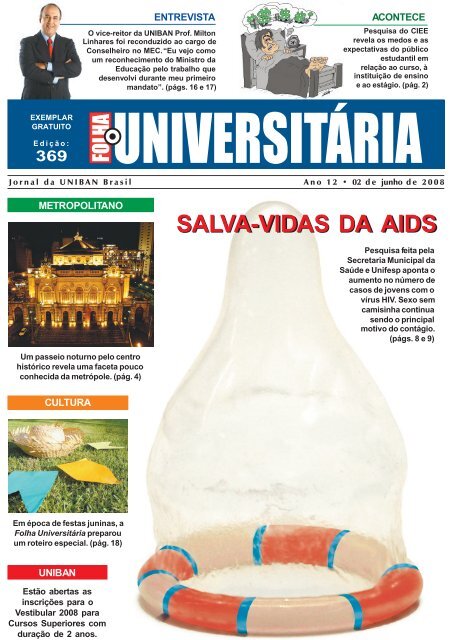 FOLHA 369.pmd - Folha - Uniban