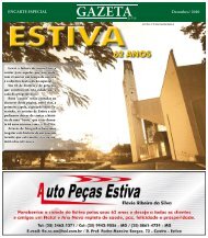 estiva 62 anos - Gazeta do Vale