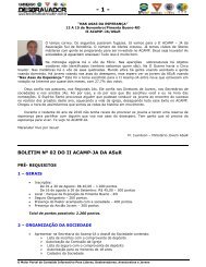 II BOLETIM ACAMP-JA 2010 ASuR.pdf - Universo Desbravador