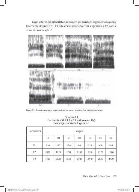 Capítulo 6 - Descrição articulatória do português - FALE