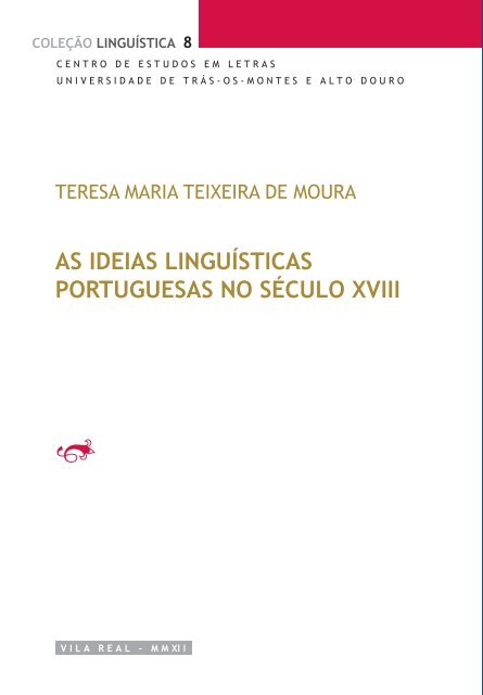 as ideias linguísticas portuguesas no século xviii 8 - Utad