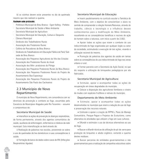 A Amazônia-Encontrando Soluções - Ambasciata d'Italia a Brasilia ...