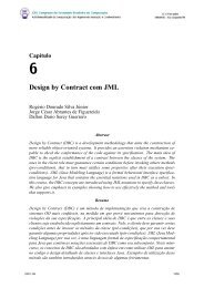 Design by Contract com JML - Laboratório de Banco de Dados