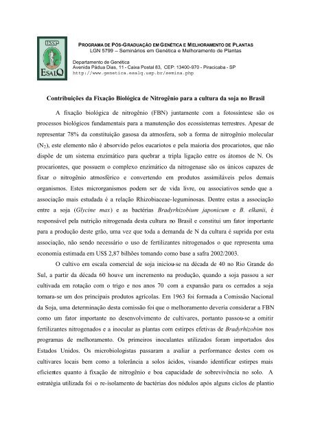 Resumo - Genética - USP