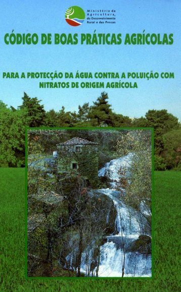 Código de Boas Práticas Agrícolas - Direcção Regional de ...