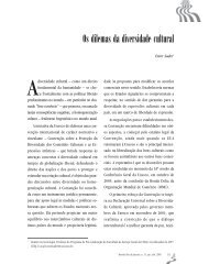 Os dilemas da diversidade cultural - Fórum Rio de Janeiro - Uerj