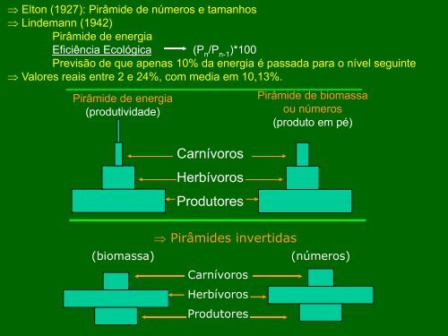 Apresentação do PowerPoint - Ecologia da UFRGS