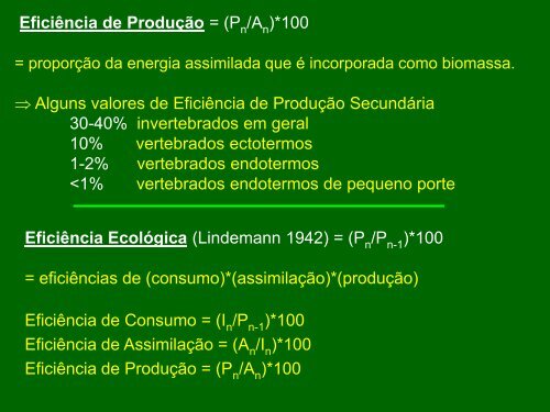 Apresentação do PowerPoint - Ecologia da UFRGS