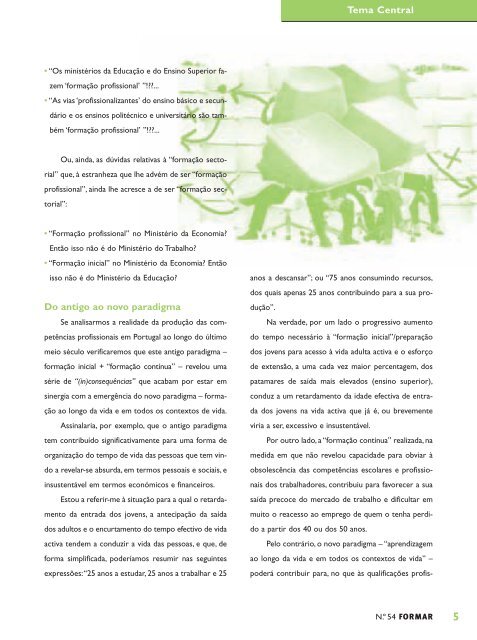 Formar N.º 54 - IEFP