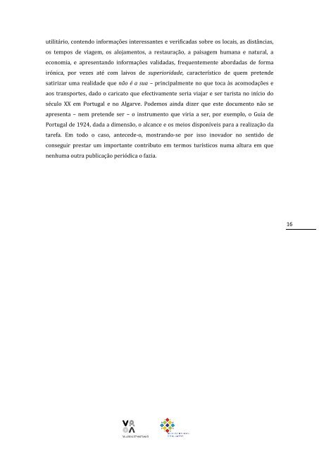 O Algarve e o turismo da região na «Revista de Turismo» (1916-1924)