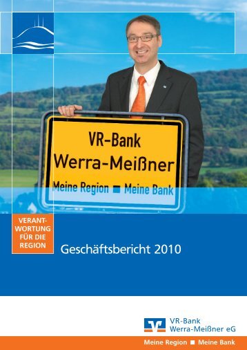 Geschäftsbericht 2010 - VR-Bank Werra-Meißner eG