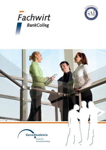 Broschüre Fachwirt BankColleg - VR-Bank Werra-Meißner eG