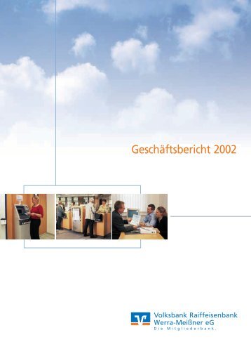 Geschäftsbericht 2002 - VR-Bank Werra-Meißner eG