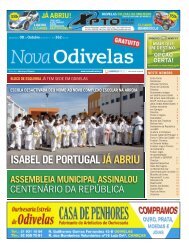 capa - Nova Odivelas