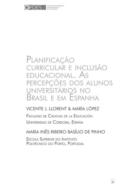 Pedagogia no Ensino Superior (14) - ESEC