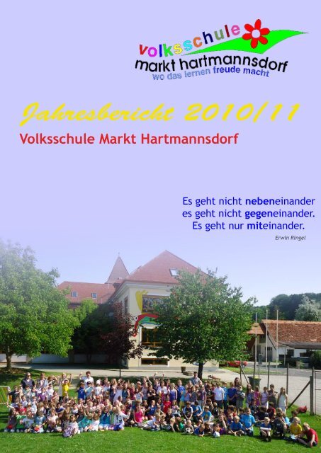 Jahresbericht 2010/11 - VS Markt Hartmannsdorf