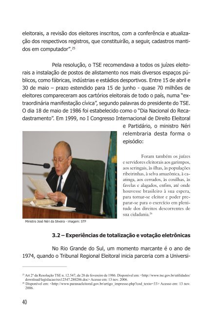 Voto Eletrônico - Tribunal Regional Eleitoral do Rio Grande do Sul