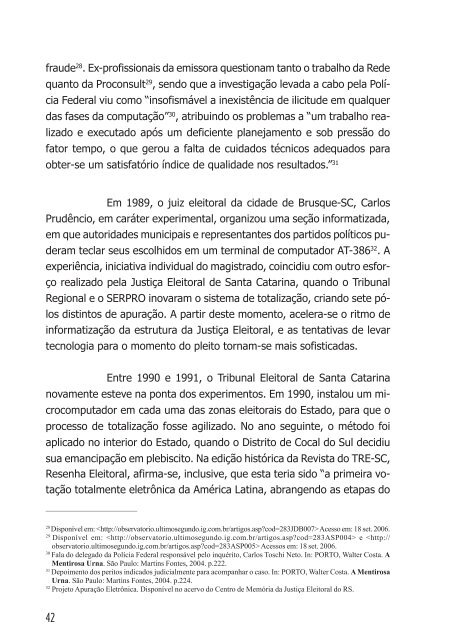 Voto Eletrônico - Tribunal Regional Eleitoral do Rio Grande do Sul