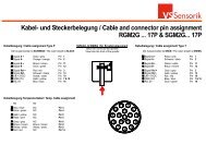 Kabelbelegg. - VS Sensorik