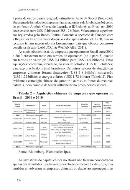 Brasil e China no Reordenamento das Relações ... - Funag