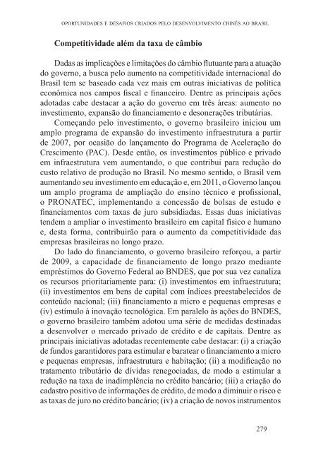 Brasil e China no Reordenamento das Relações ... - Funag