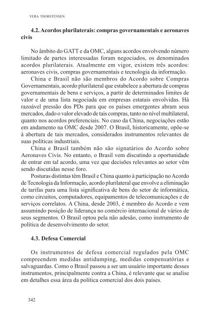 Brasil e China no Reordenamento das Relações ... - Funag