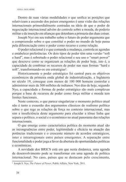 Brasil e China no Reordenamento das Relações ... - Funag