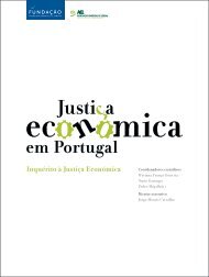 Justiça Económica - Fundação Francisco Manuel dos Santos