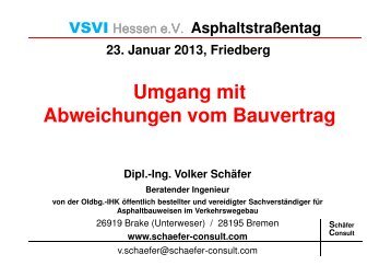Schäfer Consult - VSVI Hessen