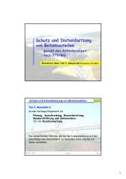 Schutz und Instandsetzung von Betonbauteilen - VSVI Hessen