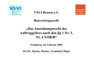 2 Nr.5 VOB/B - VSVI Hessen