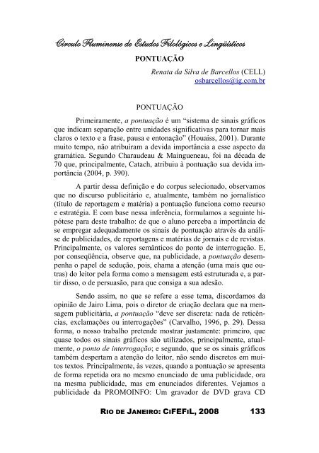 livro completo - Círculo Fluminense de Estudos Filológicos e