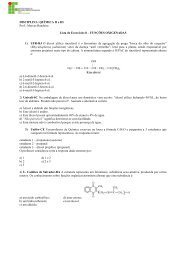 lista de exercicio -8 - FUNÇÕES OXIGENADAS - Campus Porto ...