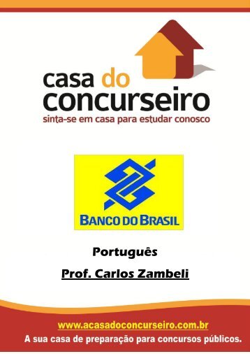 Português Prof. Carlos Zambeli - A casa do Concurseiro