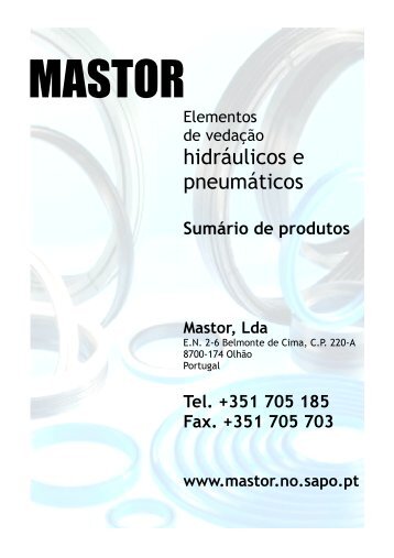 hidráulicos e pneumáticos - Mastor, Lda - Sapo