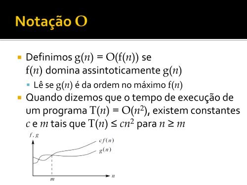 Análise de complexidade - UFMG