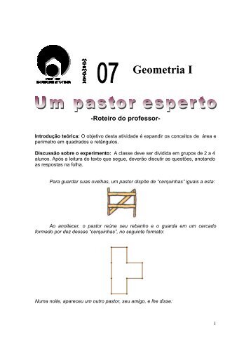 Geometria I - Portal do Professor