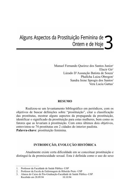 Untitled - Sociedade Brasileira de Estudos em Sexualidade Humana