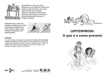 LEPTOSPIROSE: O que é e como prevenir