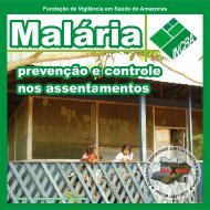 Cartilha Malária - Prevenção e Controle nos Assentamentos