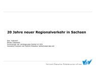 20 Jahre neuer Regionalverkehr in Sachsen