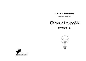 EMAKHUWA - Línguas de Moçambique