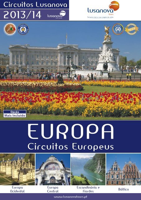 EUROPA – CiRCUitOs EUROPEUs - Lusanova Tours