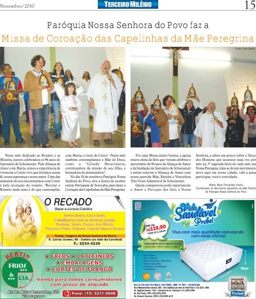 Ebruc Vocações Padroeiro do Brasil - Arquidiocese de Sorocaba